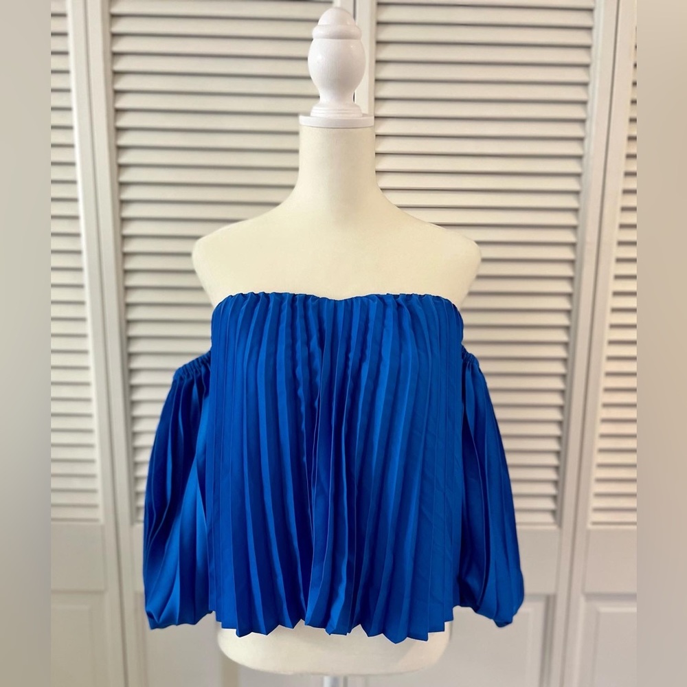 Express Off-the-shoulder Balloon Top
